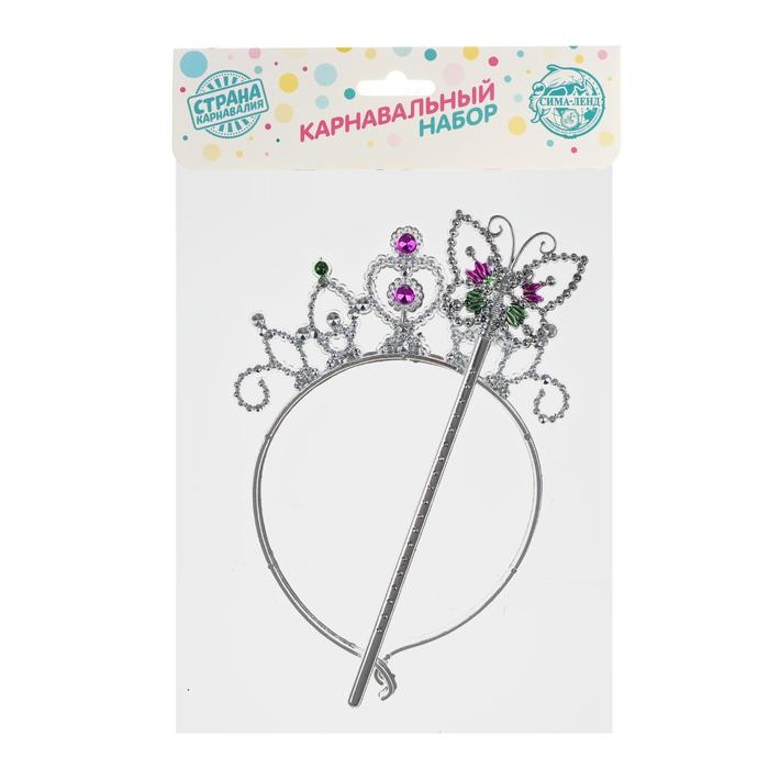 Карнавальный набор &laquo;Золушки&raquo;, 2 предмета: жезл, ободок