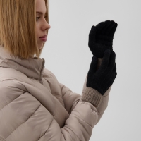 Перчатки женские MINAKU 22 см черный