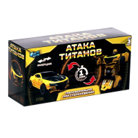 Робот инерционный «Автобот», трансформируется автоматически при столкновении, МИКС Робот инерционный «Автобот», трансформируется автоматически при столкновении, МИКС