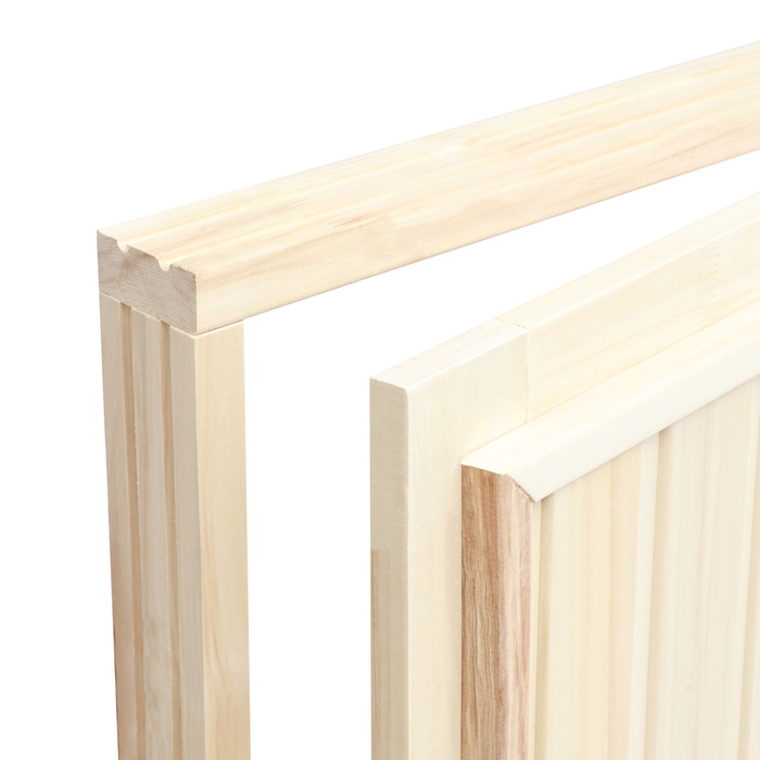 Дверь для бани и сауны "Эконом", ЛИПА 180&times;80см