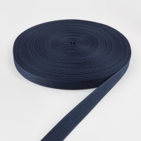 Стропа ременная, 20 мм, 50 &plusmn; 1 м, плотность 8,2 гр/м, цвет тёмно-синий №30