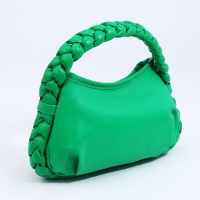 Сумка-багет на молнии, цвет зелёный Сумка-багет на молнии, цвет зелёный