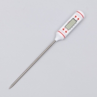 Термометр (термощуп) электронный на батарейках &laquo;Bon appetit&raquo;, белый.