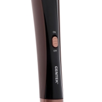 Плойка Centek CT-2092, 35 Вт, керамическое покрытие, до 200 C°, чёрно-бронзовый Плойка Centek CT-2092, 35 Вт, керамическое покрытие, до 200 C°, чёрно-бронзовый