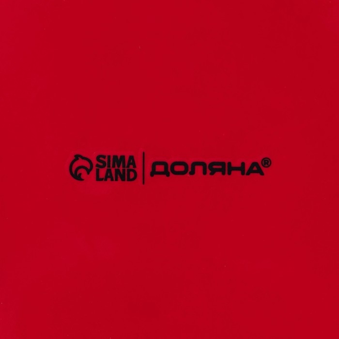 Блинница новогодняя Доляна &laquo;Волшебное дерево&raquo;, d=23 см, керамика, цвет белый