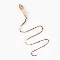 Заколка прядь со стразами новогодняя &laquo;You are s diamond&raquo;, на Новый год, длина 50 см