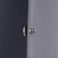 Подхват для штор &laquo;Магнитная кнопка&raquo;, на прокол, d=2 см, 2 шт