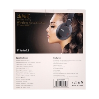 Наушники SY-ANC889BT, беспроводные, полноразмерные, Mic, Jack 3.5, шумоподавление, чёрные Наушники SY-ANC889BT, беспроводные, полноразмерные, Mic, Jack 3.5, шумоподавление, чёрные