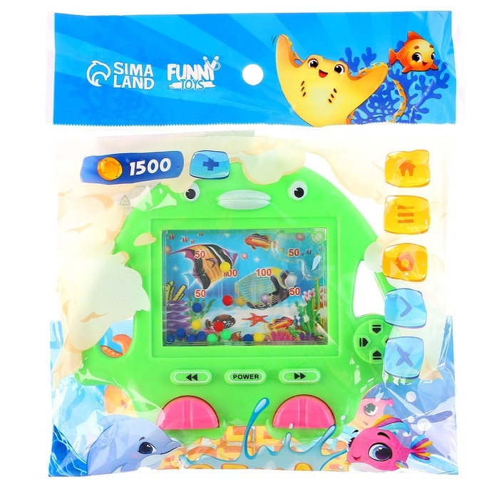 Водная игра с колечками &laquo;Цыпленок&raquo;, цвета МИКС