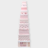 Набор подарочных коробок 10 в 1 &laquo;Happy New year&raquo;, 10 х 10 х 6 ‒ 28 х 28 х 15 см, Новый год