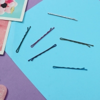 Невидимка для волос "Классика" (набор 60 шт) ассорти №1,2,3,4, 5,2 см 5,5 см Невидимка для волос "Классика" (набор 60 шт) ассорти №1,2,3,4, 5,2 см 5,5 см