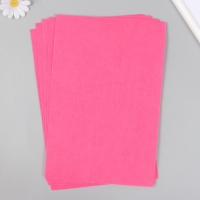 Фетр жёсткий 1 мм "Розовый" набор 5 листов формат А4