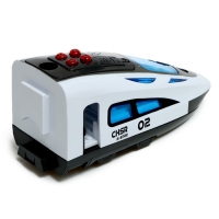 Конструктор винтовой &laquo;Скоростной экспресс&raquo;, свет, звук, инерция, 79 деталей