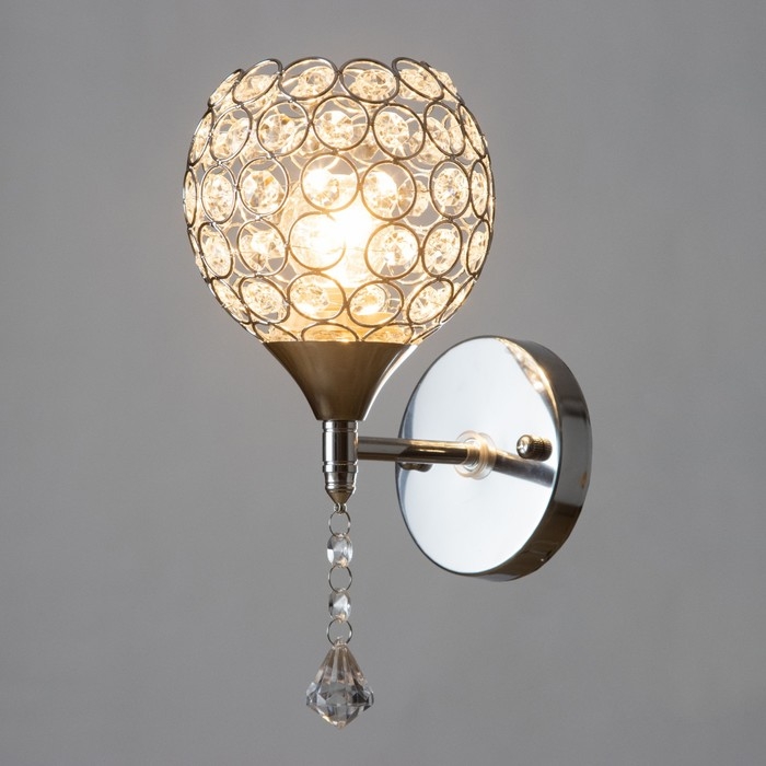 Бра Бра "Ланси" Е27 40Вт хром 13х24 см