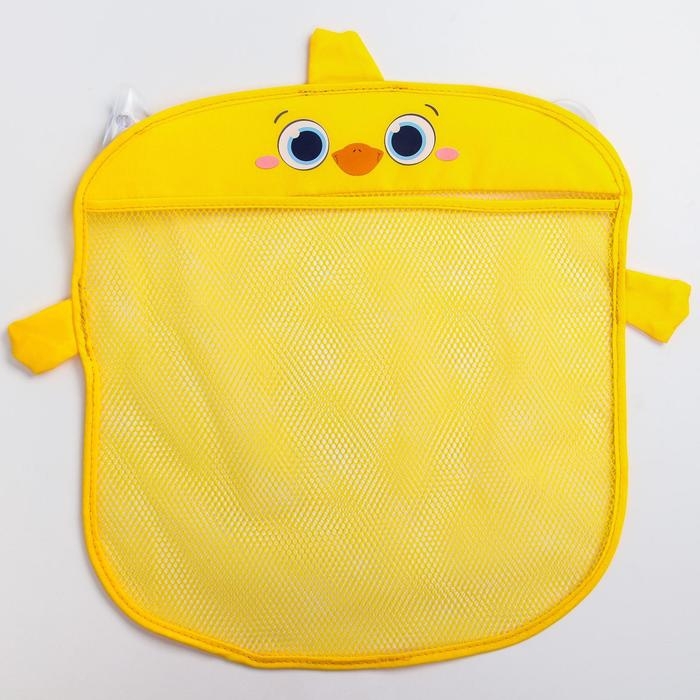 Сетка для хранения игрушек на присосках &laquo;Утёнок&raquo;