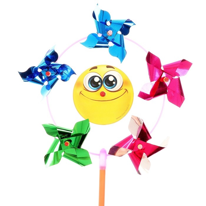 Ветерок &laquo;Смайл&raquo;, фольга