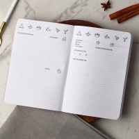 Кулинарный блокнот для записи рецептов А5, 48 л софт-тач &laquo;Борщ&raquo;