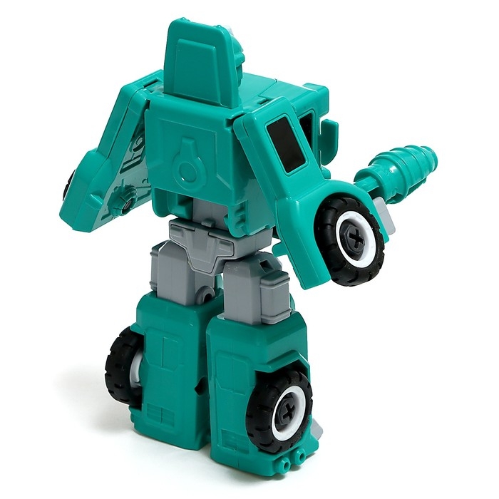 Конструктор винтовой &laquo;Военная техника&raquo;, 2 в 1 робот-машина