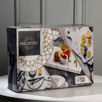 Поднос Magistro Marble, мрамор, 29,5&times;19,5 см, белый