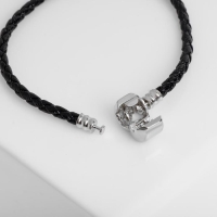 Основа-Браслет &laquo;Businka&raquo; 18 см, цвет чёрный