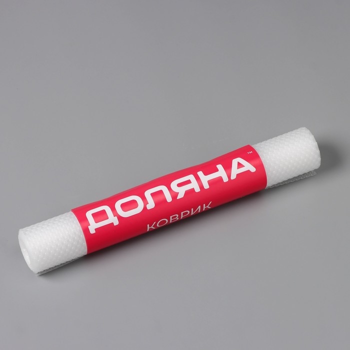 Коврик противоскользящий Доляна «Круги», 30×150 см, прозрачный Коврик противоскользящий Доляна «Круги», 30×150 см, прозрачный