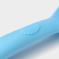 Ложка Доляна &laquo;Дуэт&raquo;, 24&times;7,5&times;4 см, цвет голубой