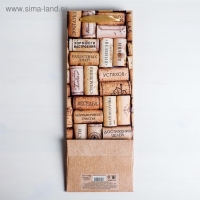 Пакет подарочный крафтовый упаковка под бутылку, «С пожеланиями!», 12 х 36 х 10 см Пакет подарочный крафтовый упаковка под бутылку, «С пожеланиями!», 12 х 36 х 10 см