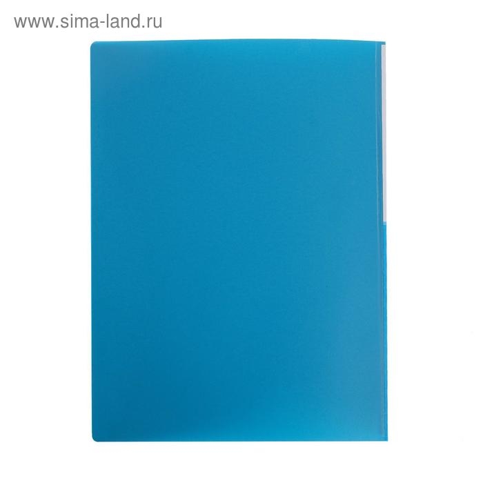 Папка А4, 10 прозрачных файлов, 400 мкм, МИКС