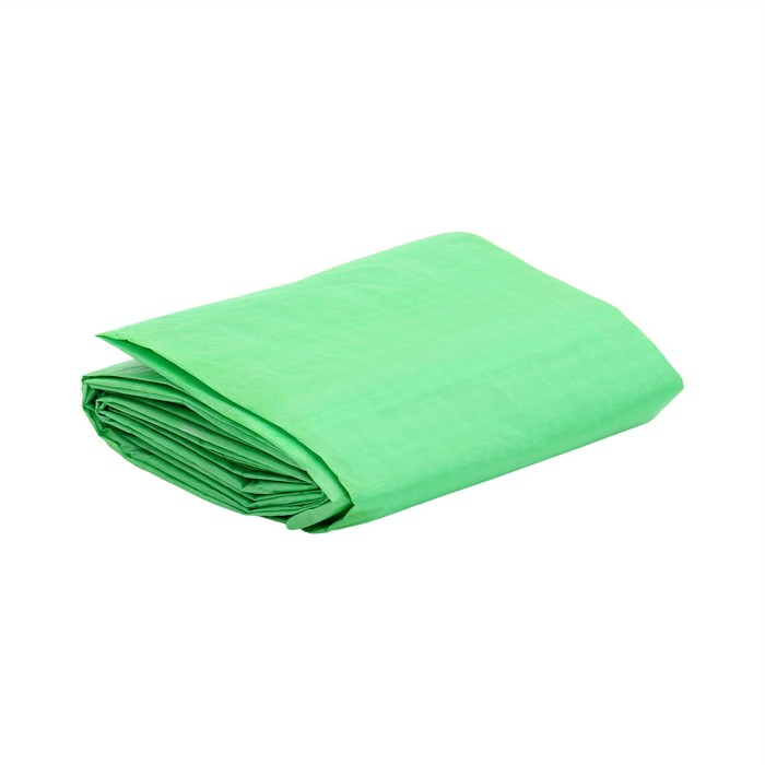 Тент защитный, 3 &times; 2 м, плотность 90 г/м&sup2;, УФ, люверсы шаг 1 м, зелёный