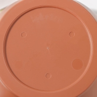 Горшок для цветов с поддоном &laquo;Антик&raquo;, 3,6 л, d=22 см, цвет терракотовый