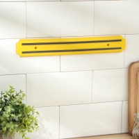 Держатель для ножей магнитный Доляна «Цветная линия», 33 см, цвет жёлтый Держатель для ножей магнитный Доляна «Цветная линия», 33 см, цвет жёлтый