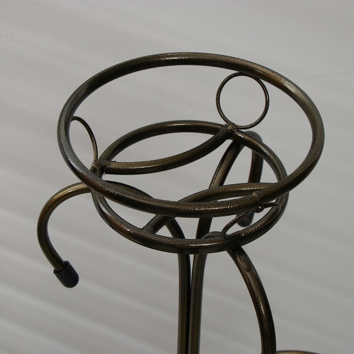 Подставка для цветов, напольная, на 4 горшка, d = 13 см, бронзовая, &laquo;Маркиз&raquo;