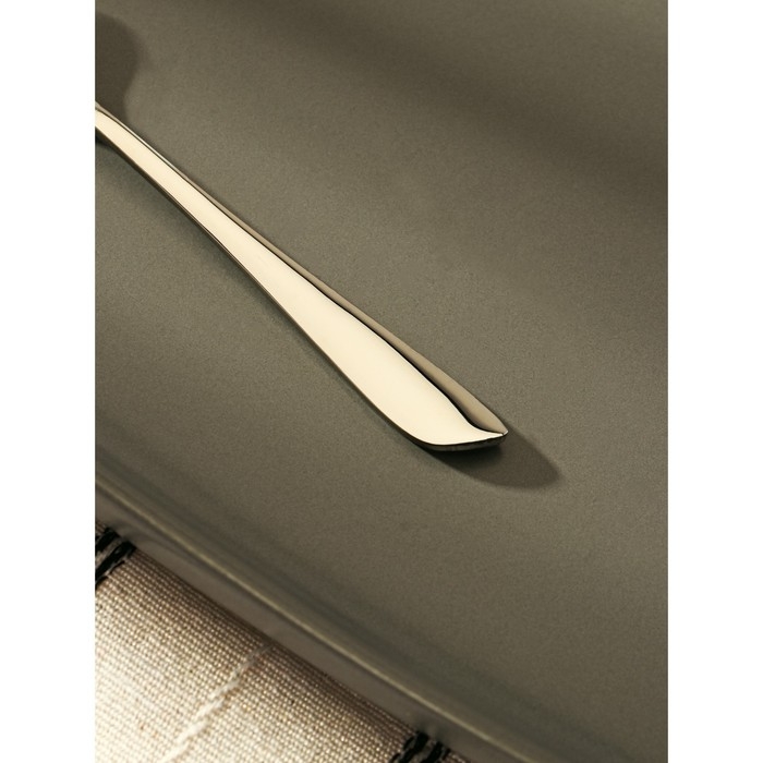 Ложка кофейная из нержавеющей стали Magistro &laquo;Эми&raquo;, длина 12,5 см, цвет серебряный