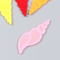 Декор для творчества войлок "Ракушки" набор 5 шт 3х8,5 см