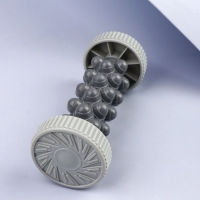 Массажёр для рук и ног, роликовый, 17,5 &times; 7 &times; 7 см, цвет серый