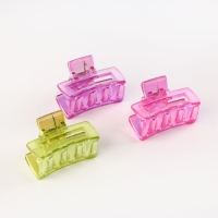 Краб для волос 3 шт. &laquo;Нежность&raquo; 3 шт, 4 х 2,5 х 2 см.