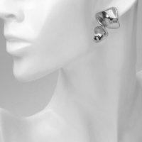 Серьги металл &laquo;Богема&raquo; пространство, цвет серебро