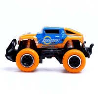 Джип радиоуправляемый &laquo;Граффити&raquo;, работает от батареек, цвет оранжевый