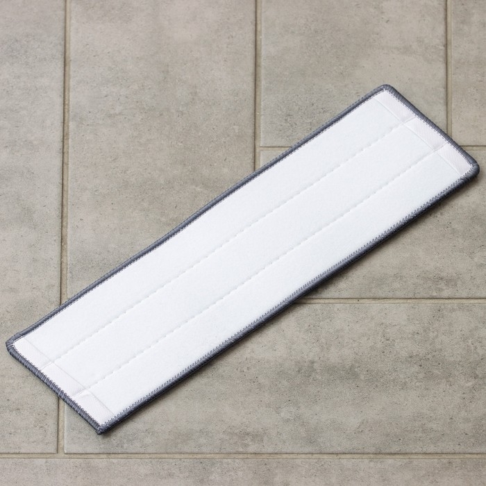 Насадка для швабры с отжимом Raccoon, карманы с 2-х сторон, микрофибра, 39&times;12 см