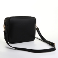 Сумка женская через плечо TEXTURA, маленького размера, цвет чёрный