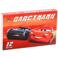 Пластилин 12 цветов 180 г &laquo;Чемпион&raquo;, Тачки