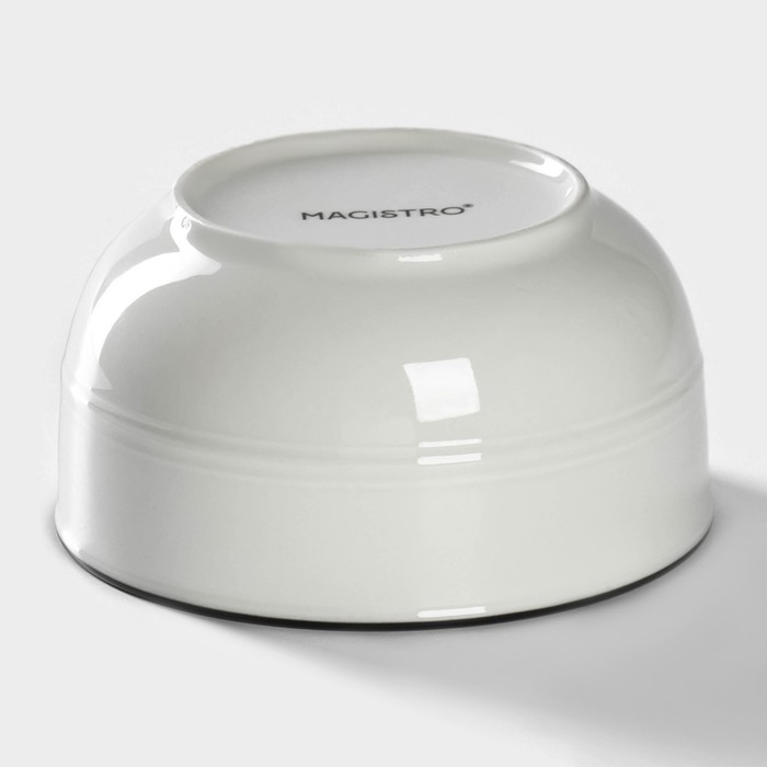 Салатник фарфоровый Magistro &laquo;Морской бриз&raquo;, 250 мл, d=11,5 см