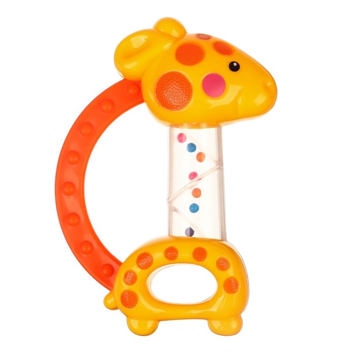 Погремушка &laquo;Жирафик&raquo;, цвет МИКС, Крошка Я