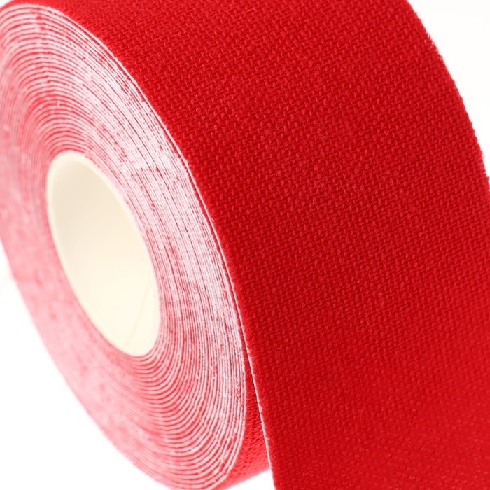 Кинезио - тейп, 3,8 см &times; 5 м, цвет красный