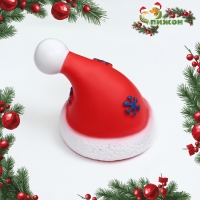 Игрушка пищащая для собак "Новогодняя шапка", 7,5 х 7 см Игрушка пищащая для собак "Новогодняя шапка", 7,5 х 7 см