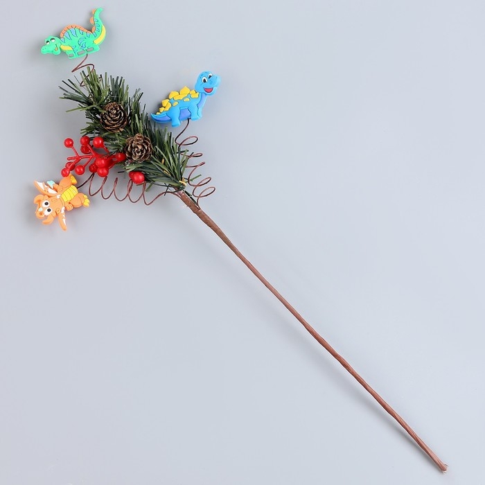 Декор на палочке «Дракончики» 40 × 15 × 1,5 см, МИКС Декор на палочке «Дракончики» 40 × 15 × 1,5 см, МИКС