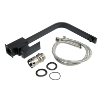 Смеситель для кухни ZEIN ZF1, квадратный, картридж 35 мм, нержавеющая сталь, черный Смеситель для кухни ZEIN ZF1, квадратный, картридж 35 мм, нержавеющая сталь, черный