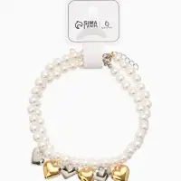 Обвес на штаны &laquo;Сердечки&raquo;, набор 2 шт. цветной