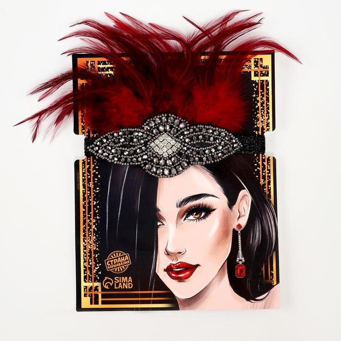 Повязка на голову карнавальная &laquo;Роскошная&raquo;