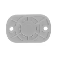 Колесо мебельное ТУНДРА, 45х28 мм, поворотные, шар, с клеевой основой, набор 4 шт